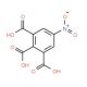 5-Nitro-1,2,3-benzenetricarboxylic acid (CAS 3807-81-6) - chemical structure image