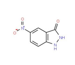 5-Nitro-1,2-dihydro-3H-indazol-3-one (CAS 61346-19-8) - chemical structure image