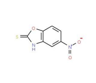 5-nitro-1,3-benzoxazole-2-thiol (CAS 22876-21-7) - chemical structure image