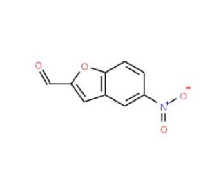 5-Nitro-1-benzofuran-2-carbaldehyde (CAS 23145-18-8) - chemical structure image