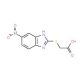 [(5-Nitro-1H-benzimidazol-2-yl)thio]acetic acid - chemical structure image