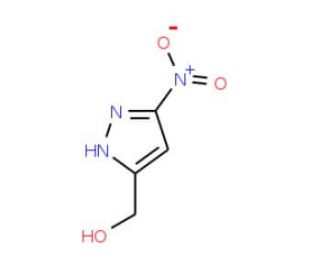 (5-Nitro-1H-pyrazol-3-yl)methanol (CAS 1000895-25-9) - chemical structure image