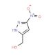 (5-Nitro-1H-pyrazol-3-yl)methanol (CAS 1000895-25-9) - chemical structure image