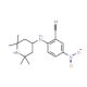 5-Nitro-2-[(2,2,6,6-tetramethylpiperidin-4-yl)-amino]benzonitrile - chemical structure image