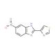 5-nitro-2-(1,3-thiazol-4-yl)-1H-benzimidazole (CAS 3575-05-1) - chemical structure image