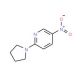 5-Nitro-2-(1-pyrrolidinyl)pyridine - chemical structure image