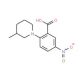 5-Nitro-2-(3-methylpiperidin-1-yl)benzoic acid (CAS 937601-72-4) - chemical structure image