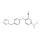 5-Nitro-2-{[4-(1H-1,2,4-triazol-1-ylmethyl)phenyl]amino}benzonitrile - chemical structure image