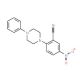 5-Nitro-2-(4-phenylpiperazin-1-yl)benzonitrile - chemical structure image