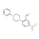 5-Nitro-2-(4-phenylpiperazino)benzenecarbaldehyde - chemical structure image