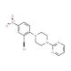 5-Nitro-2-(4-pyrimidin-2-ylpiperazin-1-yl)-benzonitrile - chemical structure image