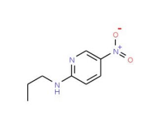 5-Nitro-2-(n-propylamino)pyridine (CAS 25948-11-2) - chemical structure image