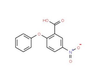 5-nitro-2-phenoxybenzoic acid - chemical structure image
