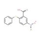 5-Nitro-2-phenylsulfanyl-benzoic acid (CAS 6345-67-1) - chemical structure image