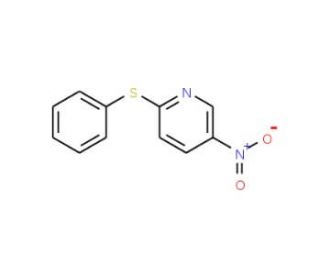 5-Nitro-2-phenylsulfanylpyridine (CAS 4262-10-6) - chemical structure image