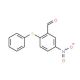 5-Nitro-2-(phenylthio)benzaldehyde (CAS 52548-32-0) - chemical structure image