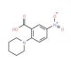 5-Nitro-2-piperidin-1-yl-benzoic acid (CAS 42106-50-3) - chemical structure image