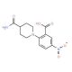 5-Nitro-2-(piperidin-4-carboxamide-1-yl)-benzoic acid - chemical structure image