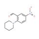 5-Nitro-2-piperidinobenzenecarbaldehyde (CAS 30742-60-0) - chemical structure image