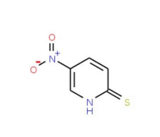 5-Nitro-2-pyridinethiol (CAS 2127-09-5) - chemical structure image