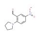 5-Nitro-2-pyrrolidin-1-ylbenzaldehyde (CAS 30742-59-7) - chemical structure image