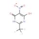 5-Nitro-2-(trifluoromethyl)pyrimidine-4,6-diol - chemical structure image