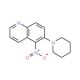 5-Nitro-6-(piperidin-1-yl)quinoline (CAS 19979-55-6) - chemical structure image