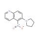 5-Nitro-6-(pyrrolidin-1-yl)quinoline (CAS 19979-54-5) - chemical structure image