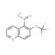 5-Nitro-6-(trifluoromethoxy)quinoline (CAS 1133115-83-9) - chemical structure image