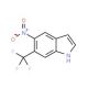 5-Nitro-6-(trifluoromethyl)-1H-indole - chemical structure image