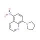5-Nitro-8-(pyrrolidin-1-yl)quinoline (CAS 294194-84-6) - chemical structure image