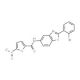 5-Nitro-furan-2-carboxylic acid [2-(2-bromo-phenyl)-benzooxazol-5-yl]-amide - chemical structure image