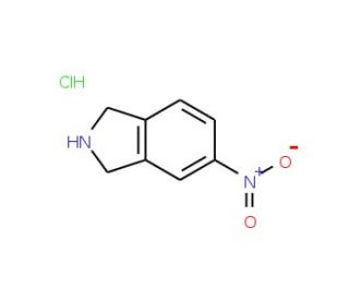 5-Nitro-isoindoline HCl (CAS 400727-69-7) - chemical structure image