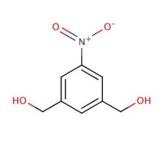 5-Nitro-m-xylene-&alpha;,&alpha;&prime;-diol (CAS 71176-55-1) - chemical structure image