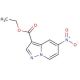 5-Nitro-pyrazolo[1,5-a]pyridine-3-carboxylic acid ethyl ester (CAS 885271-11-4) - chemical structure image