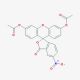 5-Nitrofluorescein Diacetate (CAS 14926-29-5) - chemical structure image