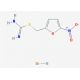 (5-Nitrofuran-2-yl)methyl carbamimidothioate hydrobromide (CAS 82118-18-1) - chemical structure image