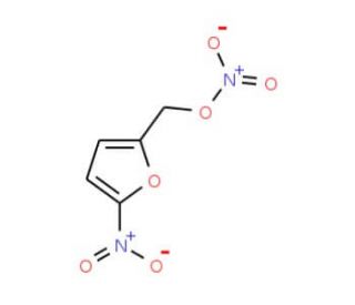 5-Nitrofurfurylnitrate (CAS 4077-62-7) - chemical structure image