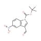 5-Nitroindole-3-carboxaldehyde, N-BOC protected (CAS 914349-06-7) - chemical structure image