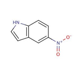 5-Nitroindole (CAS 6146-52-7) - chemical structure image