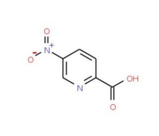 5-Nitropyridine-2-carboxylic acid (CAS 30651-24-2) - chemical structure image