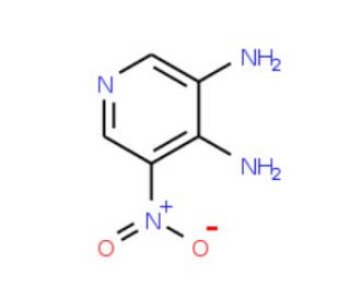 5-Nitropyridine-3,4-diamine (CAS 4318-68-7) - chemical structure image