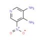 5-Nitropyridine-3,4-diamine (CAS 4318-68-7) - chemical structure image