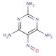 5-Nitroso-2,4,6-triaminopyrimidine (CAS 1006-23-1) - chemical structure image
