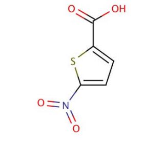 5-Nitrothiophene-2-carboxylic acid (CAS 6317-37-9) - chemical structure image