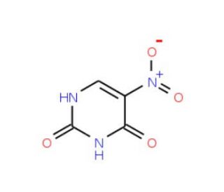 5-Nitrouracil (CAS 611-08-5) - chemical structure image