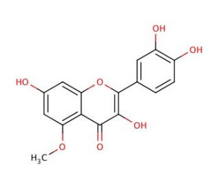 5-O-Methyl Quercetin (CAS 529-51-1) - chemical structure image