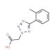 (5-o-Tolyl-tetrazol-2-yl)-acetic acid - chemical structure image