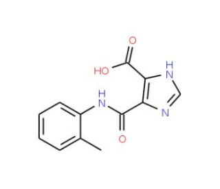 5-o-Tolylcarbamoyl-3H-imidazole-4-carboxylic acid - chemical structure image