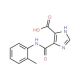 5-o-Tolylcarbamoyl-3H-imidazole-4-carboxylic acid - chemical structure image